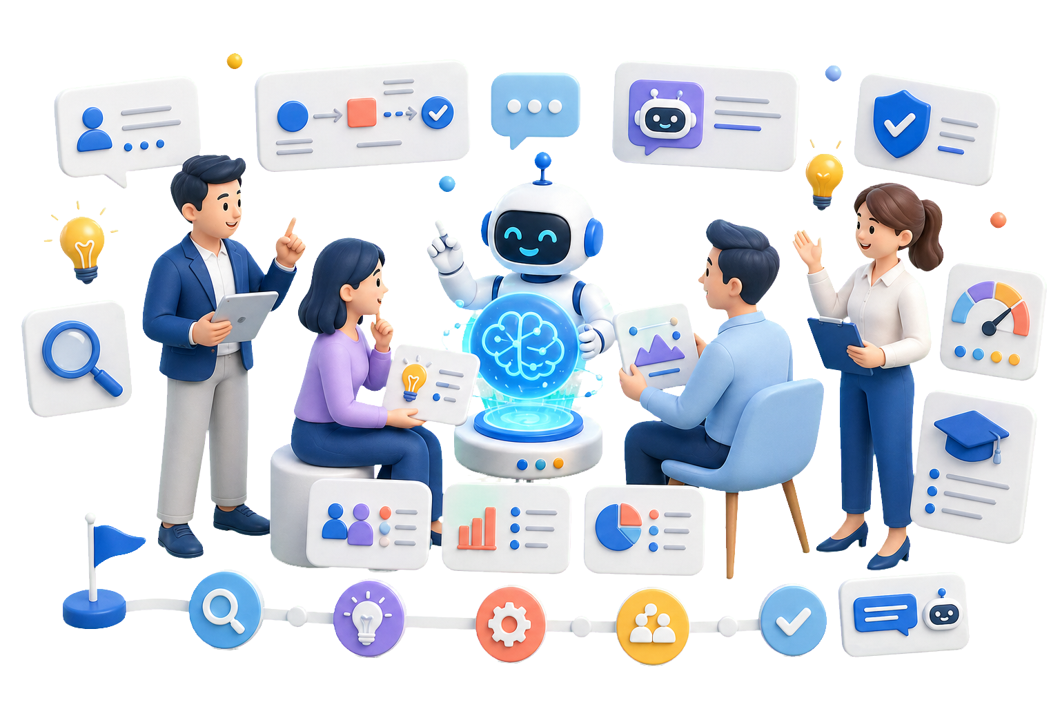 AI導入支援のイメージ